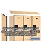 Salsbury Industries 2 Tier Designer Locker, 54"Wx76"Hx18"D, 6 Door, Maple 18-22368MAP - alternate 3